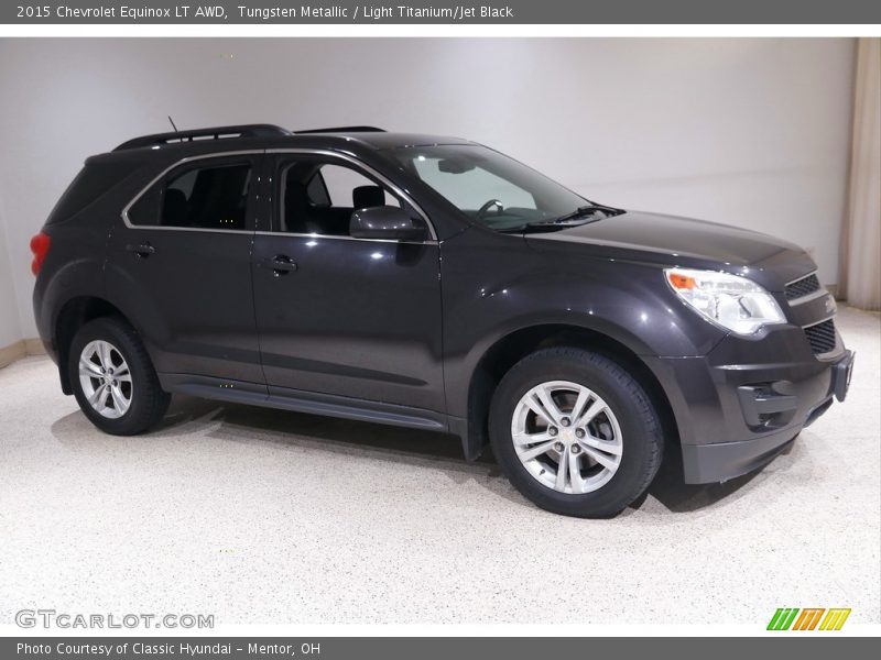 Tungsten Metallic / Light Titanium/Jet Black 2015 Chevrolet Equinox LT AWD