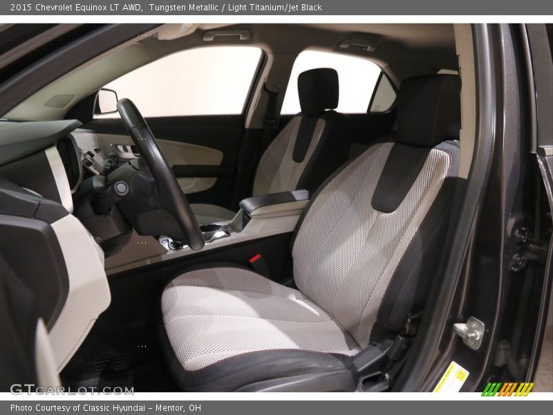 Tungsten Metallic / Light Titanium/Jet Black 2015 Chevrolet Equinox LT AWD