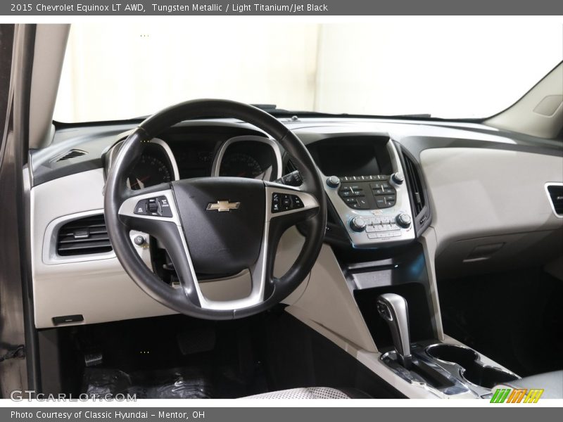 Tungsten Metallic / Light Titanium/Jet Black 2015 Chevrolet Equinox LT AWD