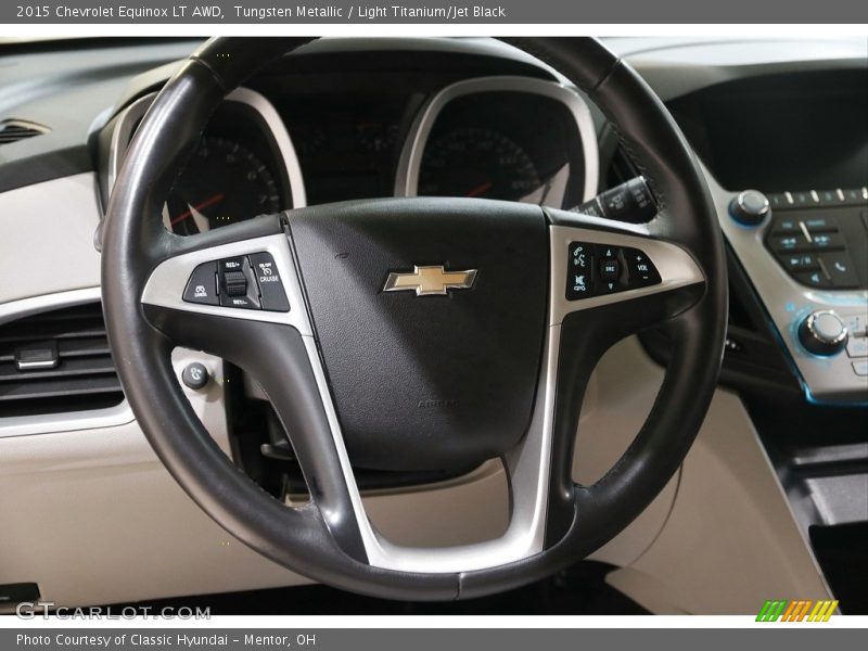 Tungsten Metallic / Light Titanium/Jet Black 2015 Chevrolet Equinox LT AWD
