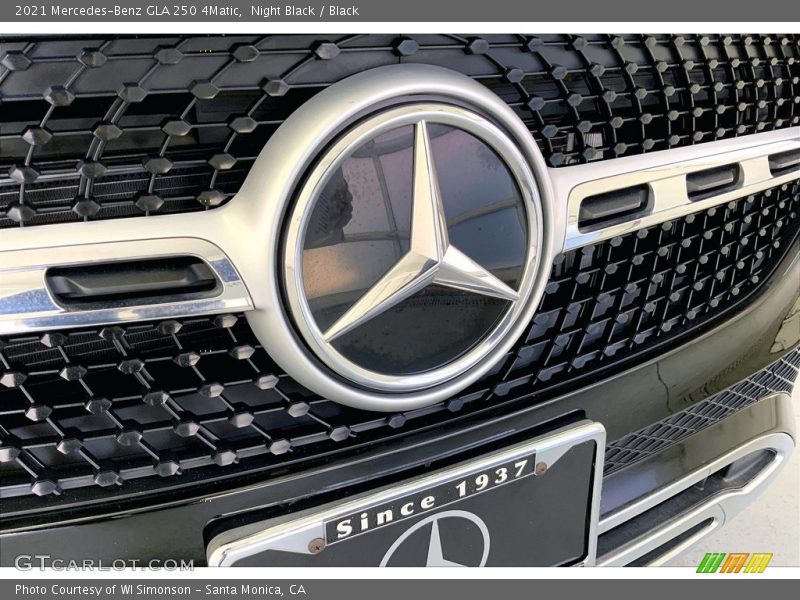 Night Black / Black 2021 Mercedes-Benz GLA 250 4Matic