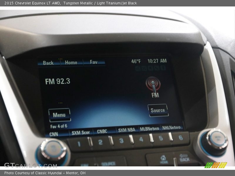 Tungsten Metallic / Light Titanium/Jet Black 2015 Chevrolet Equinox LT AWD