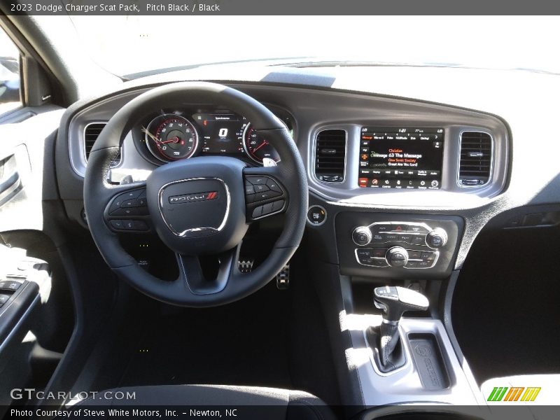 Pitch Black / Black 2023 Dodge Charger Scat Pack