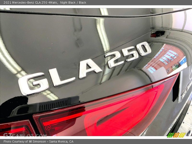 Night Black / Black 2021 Mercedes-Benz GLA 250 4Matic