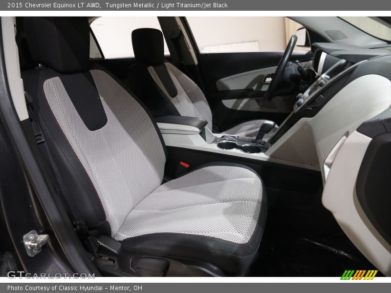 Tungsten Metallic / Light Titanium/Jet Black 2015 Chevrolet Equinox LT AWD