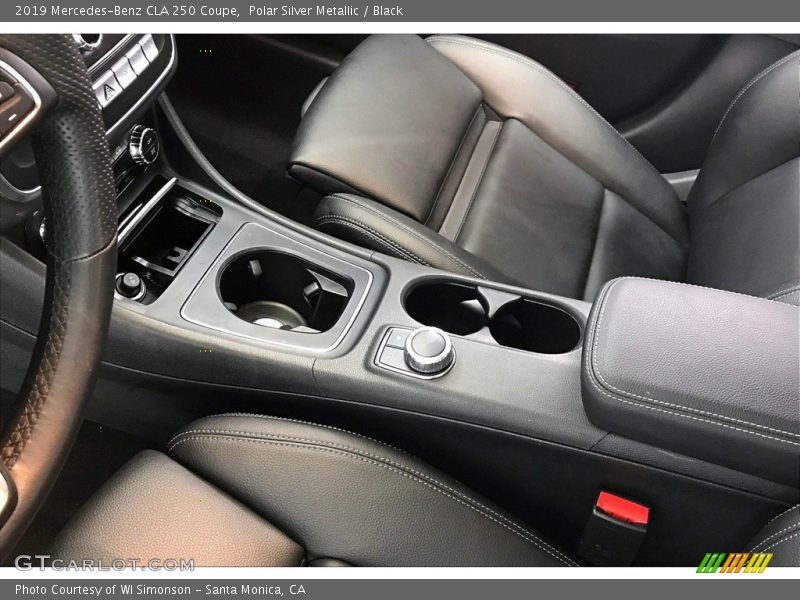 Polar Silver Metallic / Black 2019 Mercedes-Benz CLA 250 Coupe
