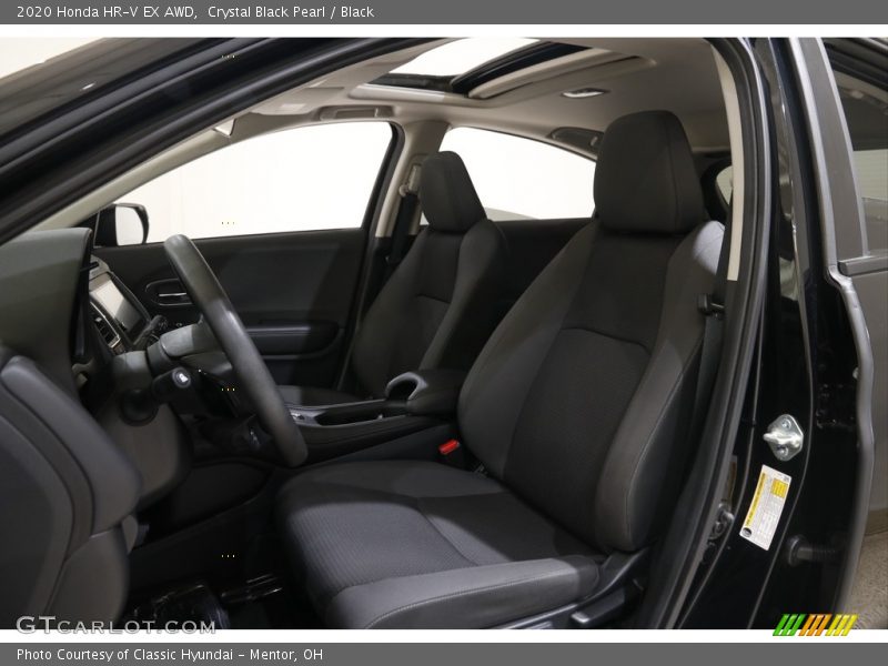 Crystal Black Pearl / Black 2020 Honda HR-V EX AWD