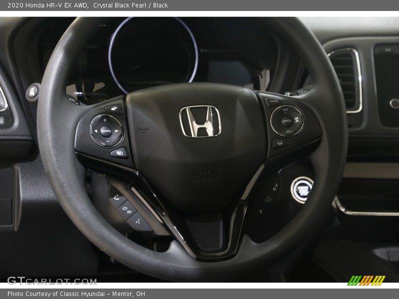 Crystal Black Pearl / Black 2020 Honda HR-V EX AWD