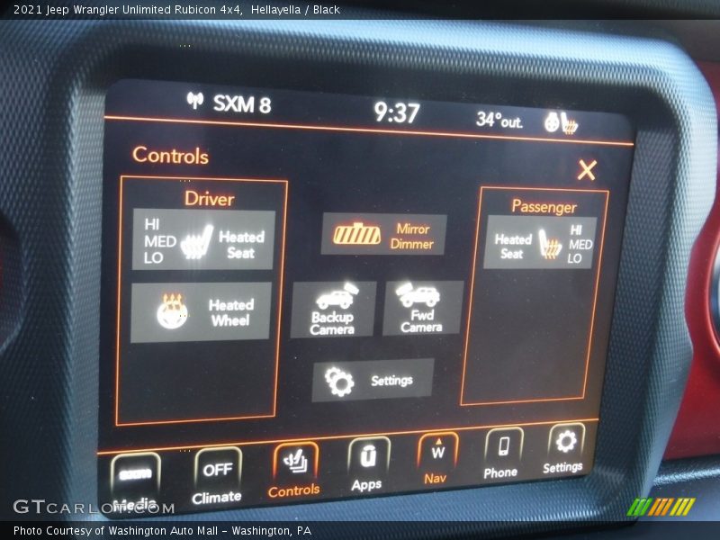 Hellayella / Black 2021 Jeep Wrangler Unlimited Rubicon 4x4