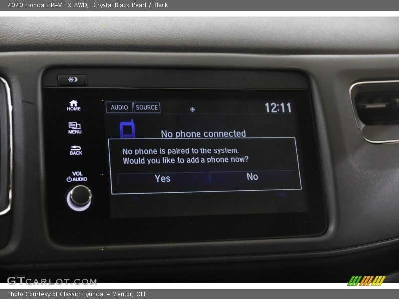 Crystal Black Pearl / Black 2020 Honda HR-V EX AWD