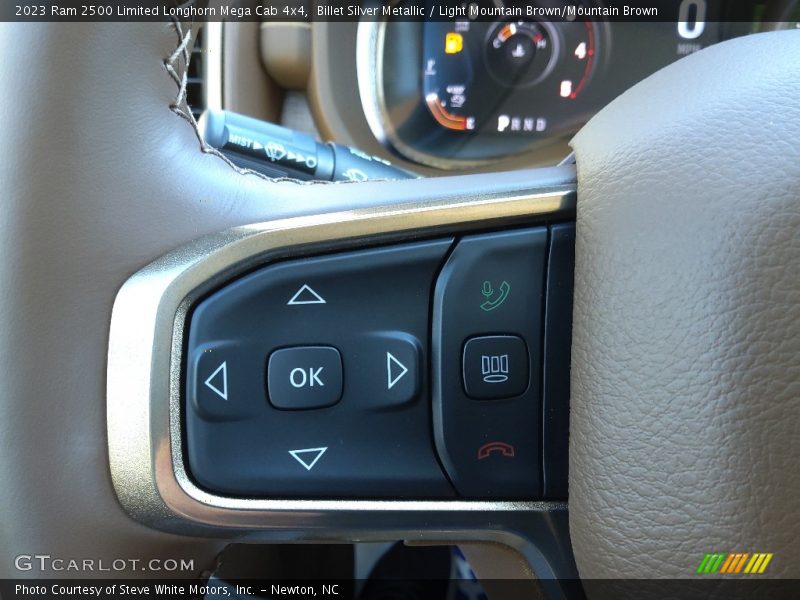  2023 2500 Limited Longhorn Mega Cab 4x4 Steering Wheel