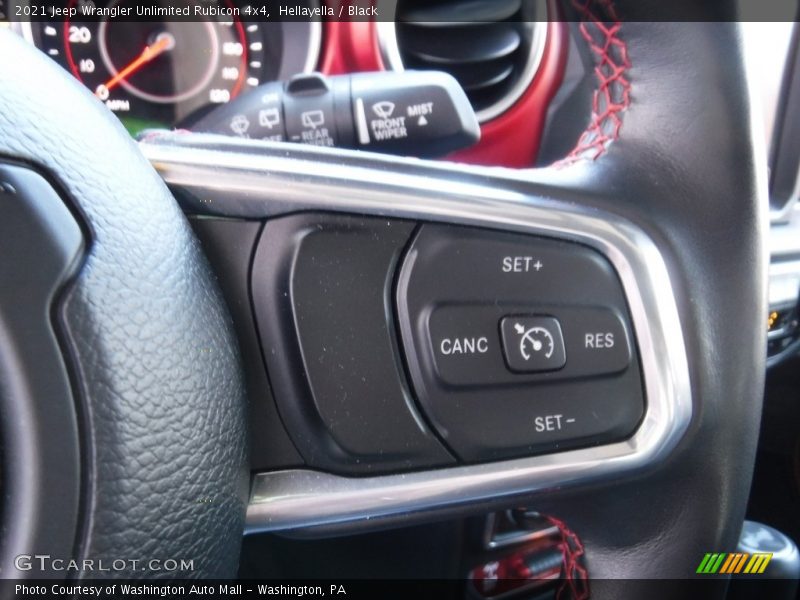 Hellayella / Black 2021 Jeep Wrangler Unlimited Rubicon 4x4