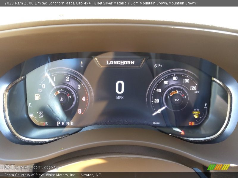  2023 2500 Limited Longhorn Mega Cab 4x4 Limited Longhorn Mega Cab 4x4 Gauges