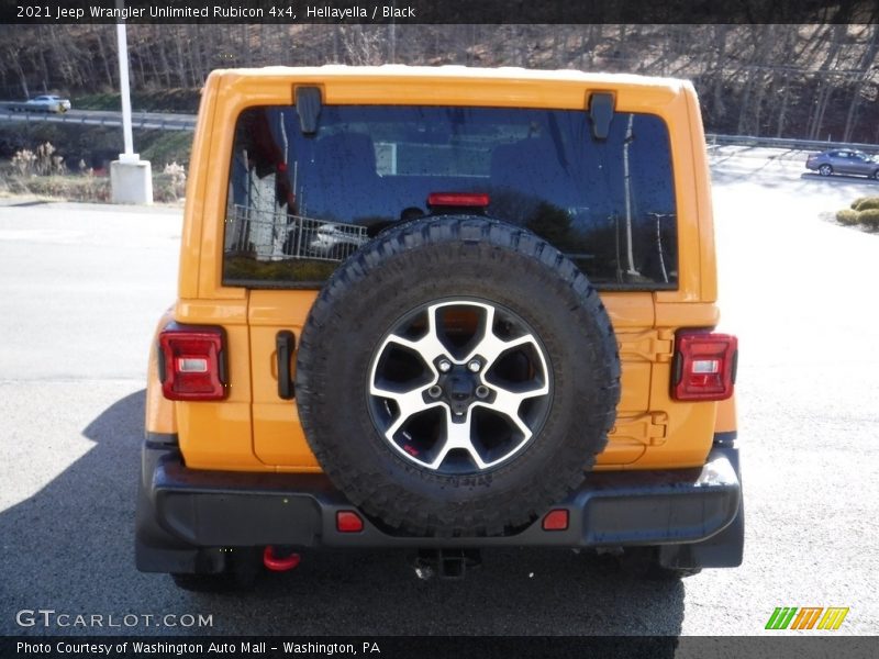 Hellayella / Black 2021 Jeep Wrangler Unlimited Rubicon 4x4