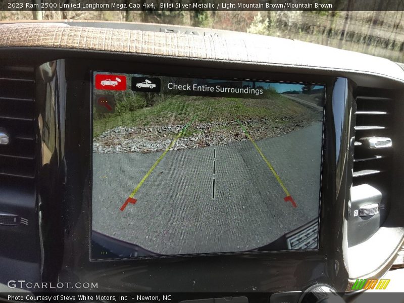 Billet Silver Metallic / Light Mountain Brown/Mountain Brown 2023 Ram 2500 Limited Longhorn Mega Cab 4x4