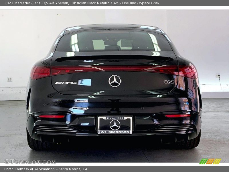 Obsidian Black Metallic / AMG Line Black/Space Gray 2023 Mercedes-Benz EQS AMG Sedan