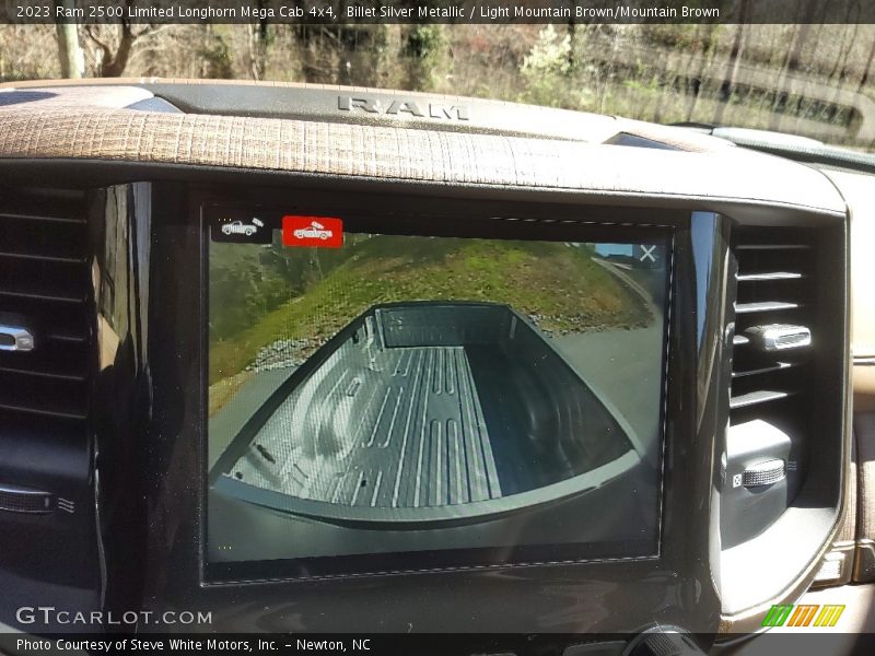 Billet Silver Metallic / Light Mountain Brown/Mountain Brown 2023 Ram 2500 Limited Longhorn Mega Cab 4x4