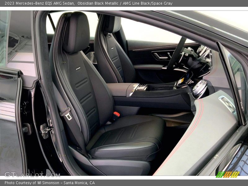 Front Seat of 2023 EQS AMG Sedan