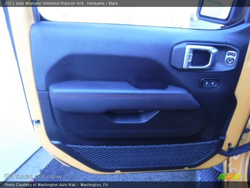 Hellayella / Black 2021 Jeep Wrangler Unlimited Rubicon 4x4