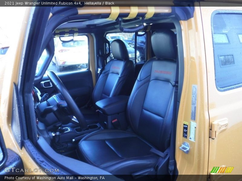 Hellayella / Black 2021 Jeep Wrangler Unlimited Rubicon 4x4