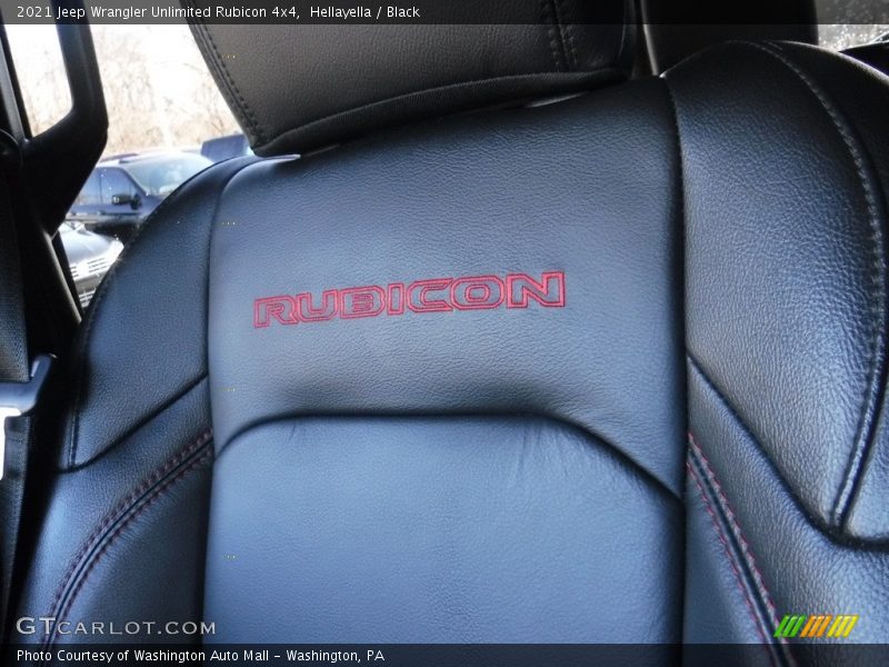 Hellayella / Black 2021 Jeep Wrangler Unlimited Rubicon 4x4