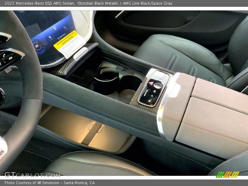 Obsidian Black Metallic / AMG Line Black/Space Gray 2023 Mercedes-Benz EQS AMG Sedan