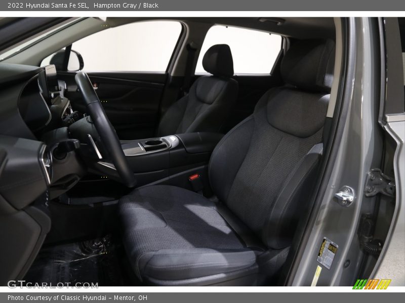Hampton Gray / Black 2022 Hyundai Santa Fe SEL