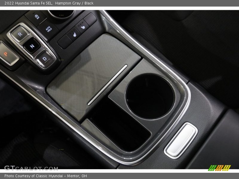 Hampton Gray / Black 2022 Hyundai Santa Fe SEL
