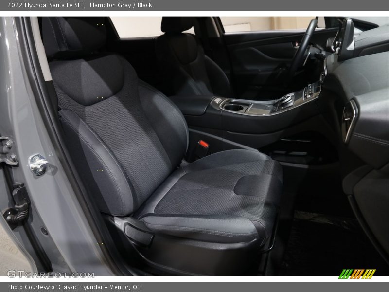Hampton Gray / Black 2022 Hyundai Santa Fe SEL