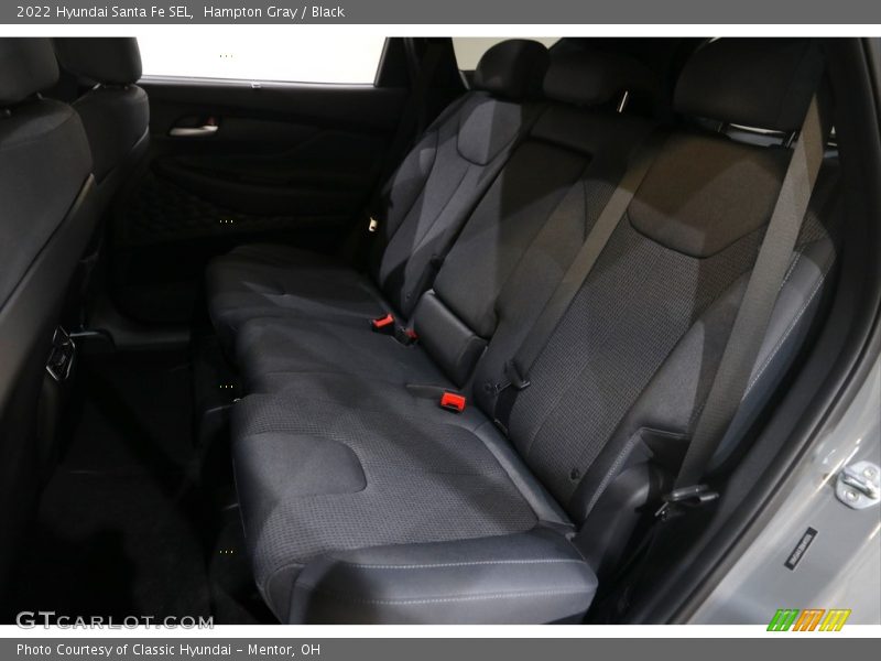Hampton Gray / Black 2022 Hyundai Santa Fe SEL