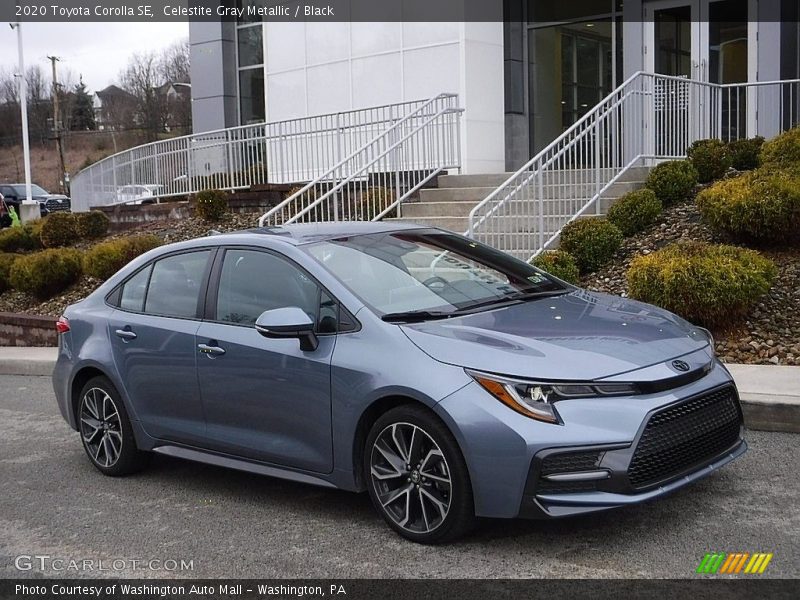 Celestite Gray Metallic / Black 2020 Toyota Corolla SE