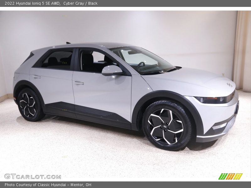 Cyber Gray / Black 2022 Hyundai Ioniq 5 SE AWD