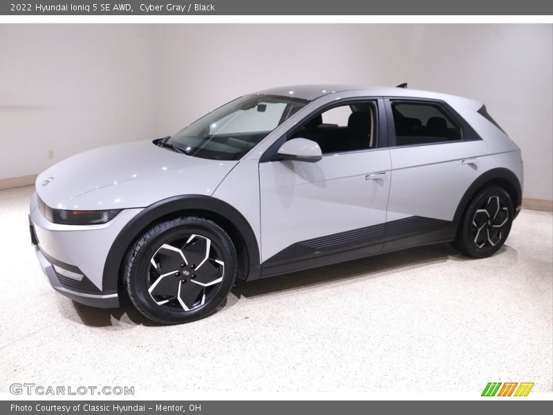 Cyber Gray / Black 2022 Hyundai Ioniq 5 SE AWD