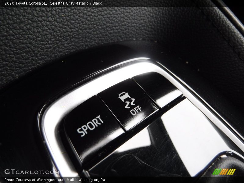 Celestite Gray Metallic / Black 2020 Toyota Corolla SE