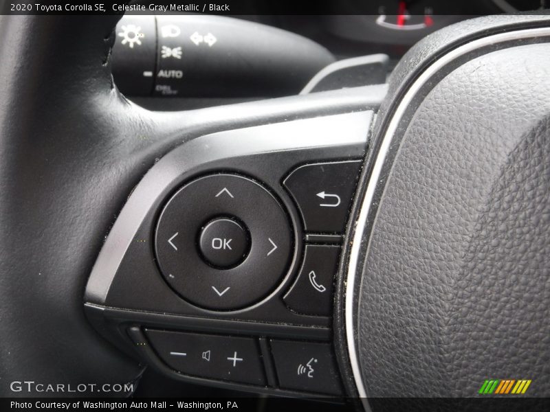 Celestite Gray Metallic / Black 2020 Toyota Corolla SE