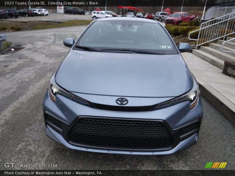 Celestite Gray Metallic / Black 2020 Toyota Corolla SE
