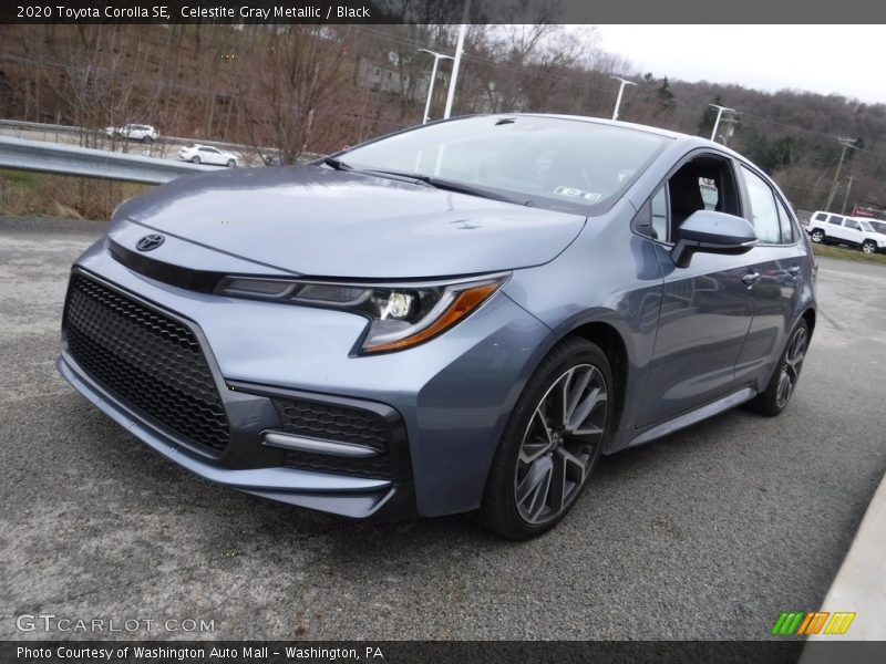 Celestite Gray Metallic / Black 2020 Toyota Corolla SE