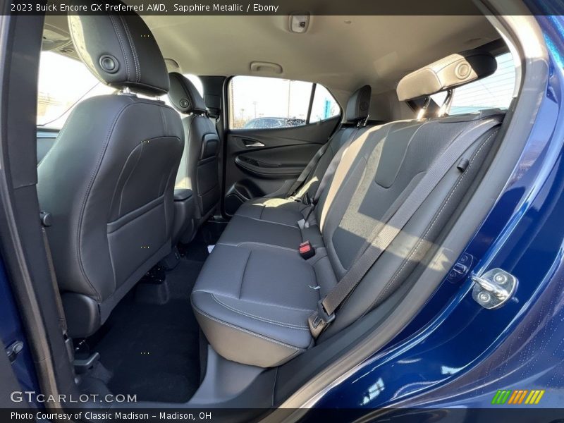 Rear Seat of 2023 Encore GX Preferred AWD