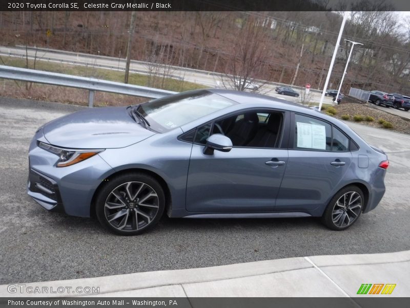 Celestite Gray Metallic / Black 2020 Toyota Corolla SE