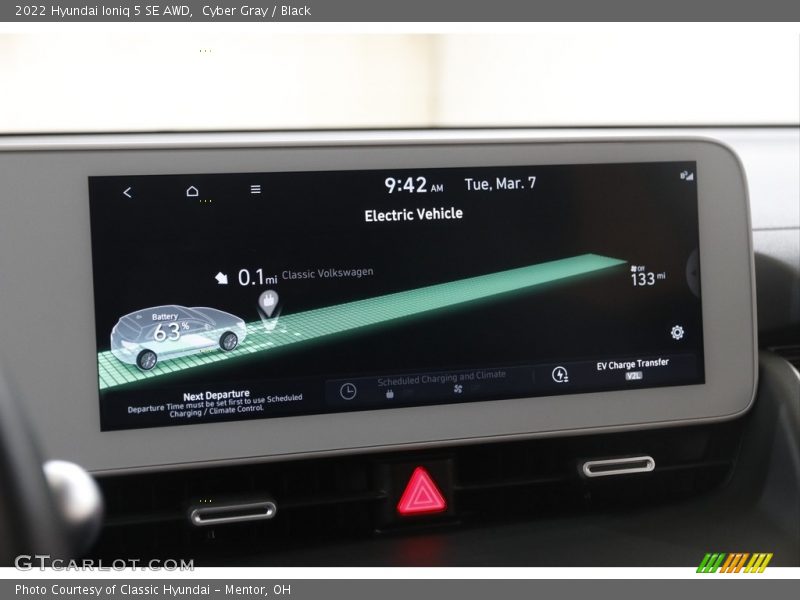Cyber Gray / Black 2022 Hyundai Ioniq 5 SE AWD