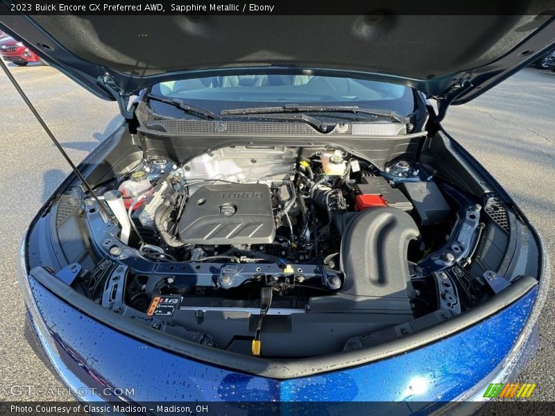  2023 Encore GX Preferred AWD Engine - 1.3 Liter Turbocharged DOHC 12-Valve VVT 3 Cylinder