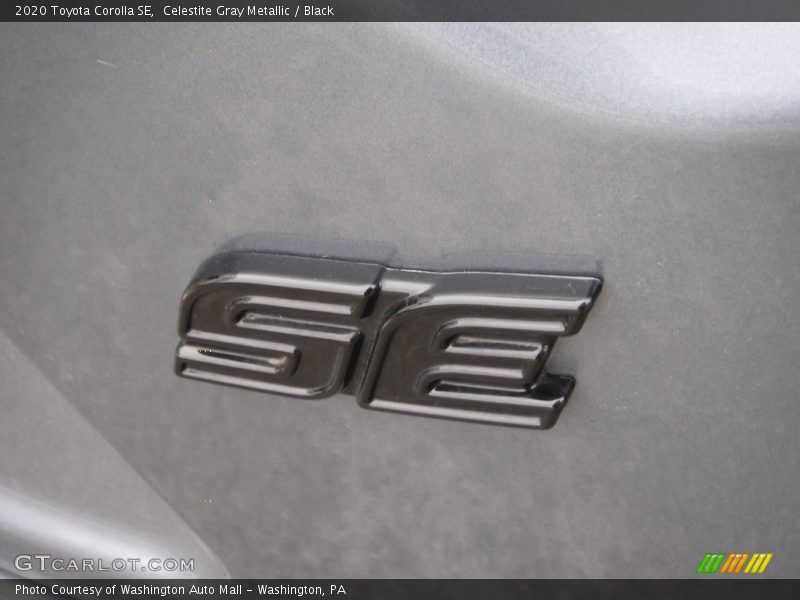 Celestite Gray Metallic / Black 2020 Toyota Corolla SE