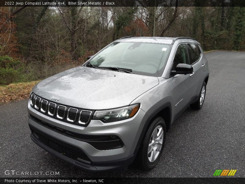 Billet Silver Metallic / Black 2022 Jeep Compass Latitude 4x4