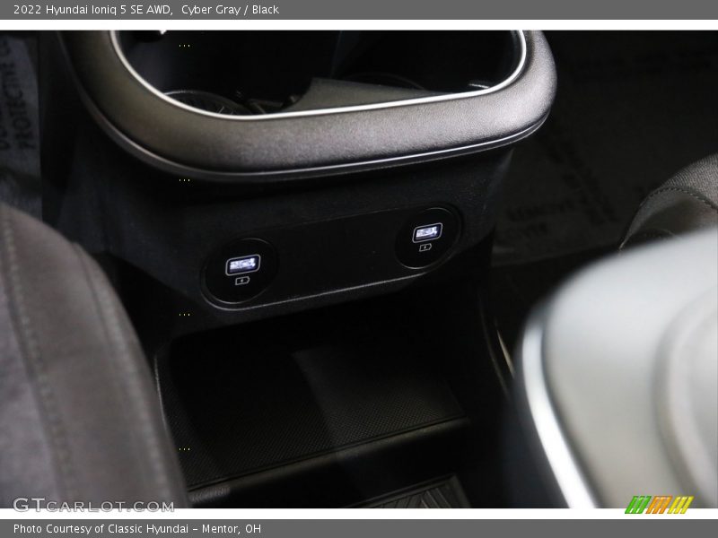 Cyber Gray / Black 2022 Hyundai Ioniq 5 SE AWD