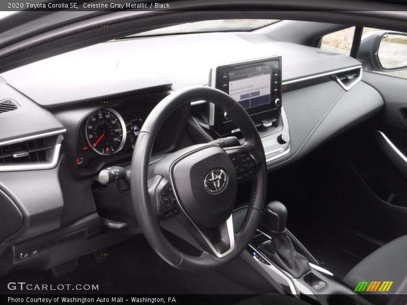 Celestite Gray Metallic / Black 2020 Toyota Corolla SE