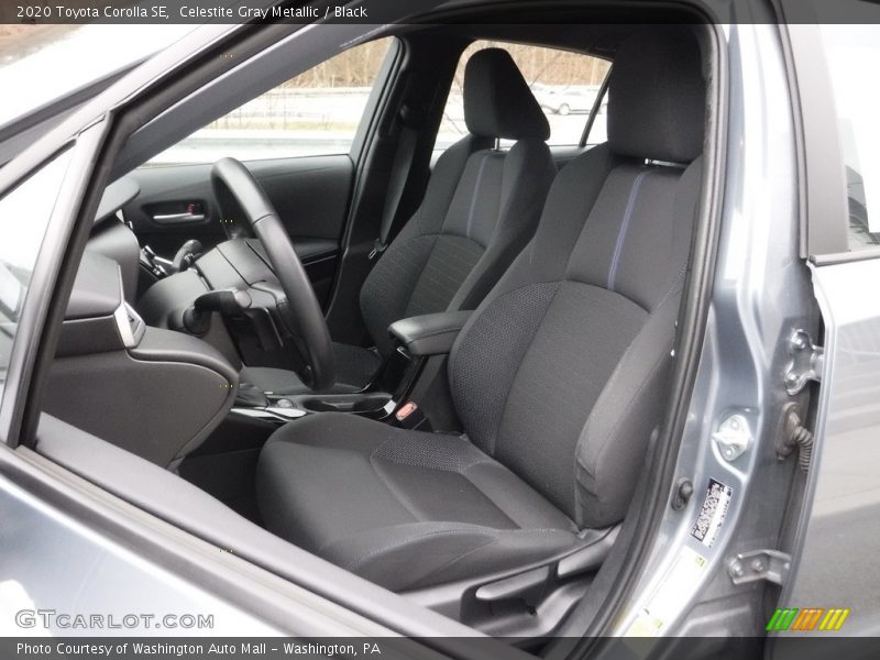 Celestite Gray Metallic / Black 2020 Toyota Corolla SE