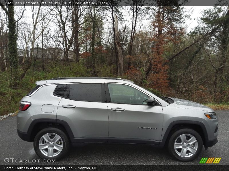 Billet Silver Metallic / Black 2022 Jeep Compass Latitude 4x4