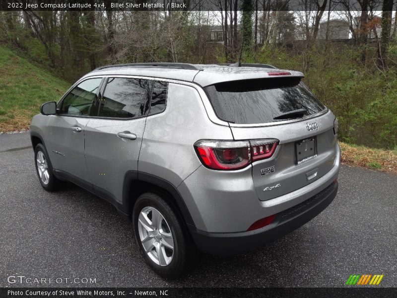 Billet Silver Metallic / Black 2022 Jeep Compass Latitude 4x4