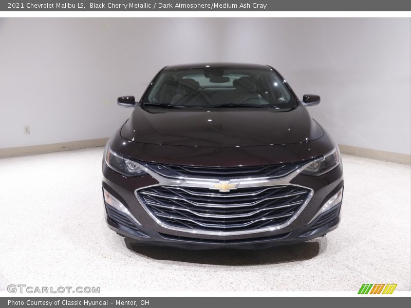 Black Cherry Metallic / Dark Atmosphere/Medium Ash Gray 2021 Chevrolet Malibu LS