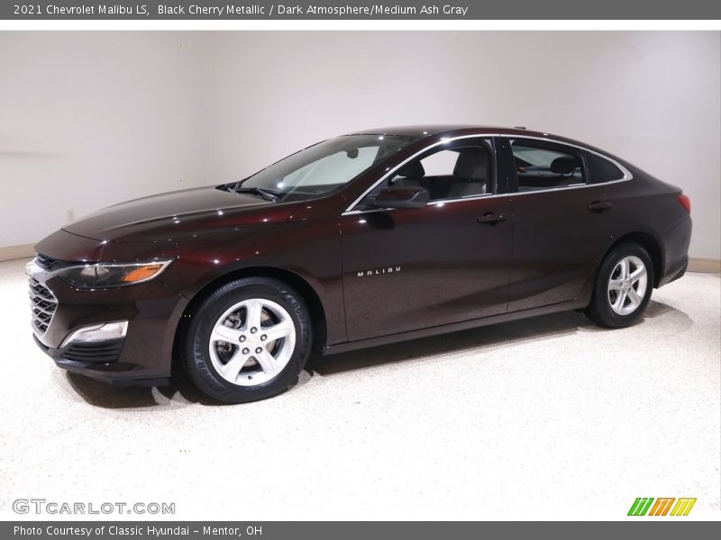 Black Cherry Metallic / Dark Atmosphere/Medium Ash Gray 2021 Chevrolet Malibu LS